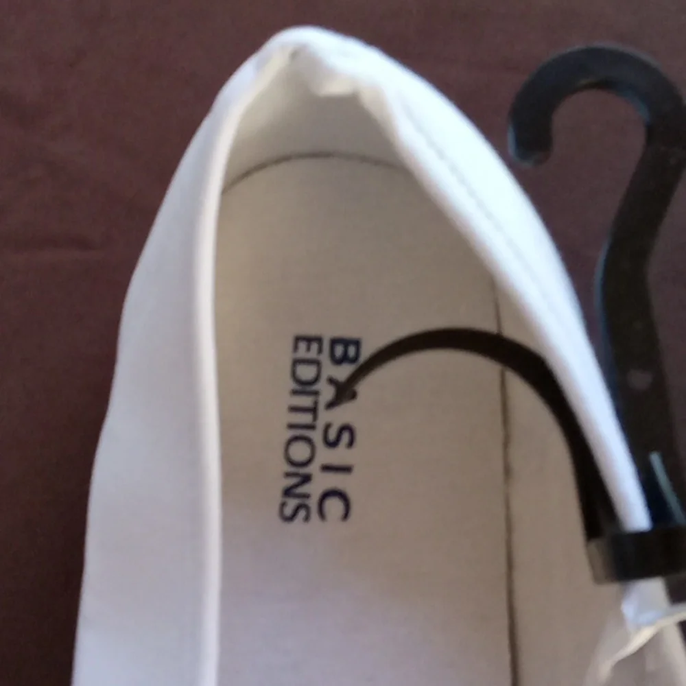 Basic Editions White Men's Slip-On Shoes